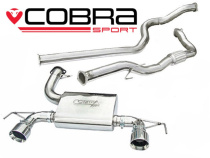 Opel Corsa D 07-09 Nurburgring Turboback-sportavgassystem (Med De-Cat & Ej Ljuddämpat) Cobra Sport